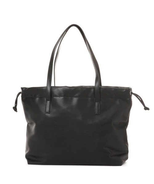 LAKOLE（ラコレ）の「フェイクレザー巾着トートバッグ / 132226