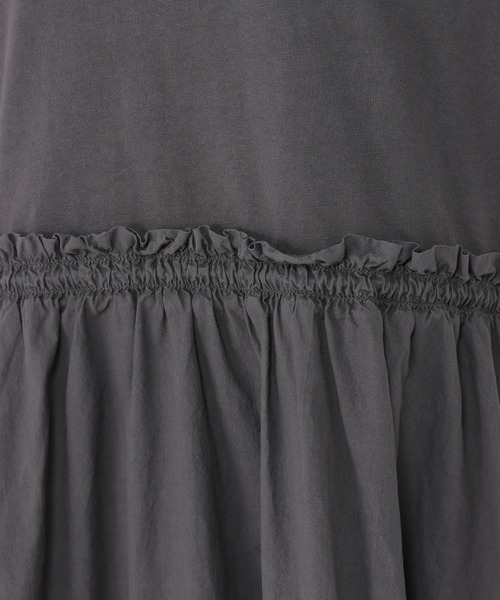 studio CLIP（スタディオクリップ）の「ピースダイドッキングワンピース（ワンピース・レディース・カーキ/オレンジ/スモーク・MEDIUM/LARGE）」の17枚目の写真