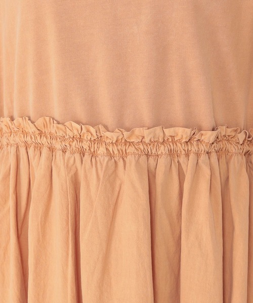 studio CLIP（スタディオクリップ）の「ピースダイドッキングワンピース（ワンピース・レディース・カーキ/オレンジ/スモーク・MEDIUM/LARGE）」の18枚目の写真