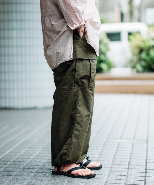 セール】NYLON EASY CARGO PANTS / ナイロンイージーカーゴ