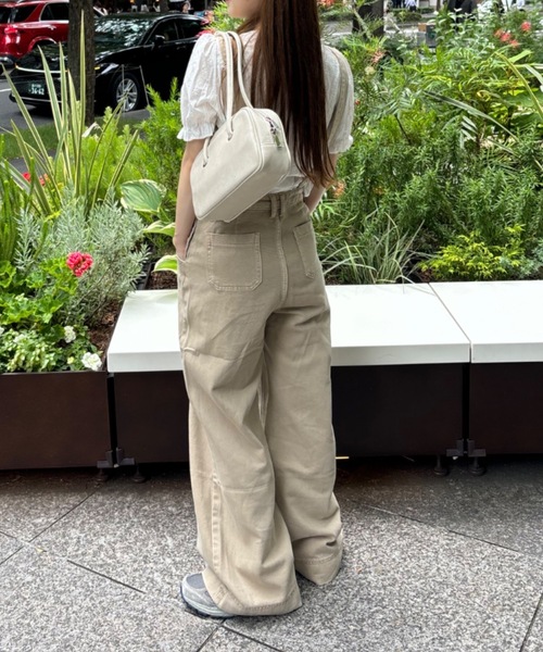 Birthday room（バースデイルーム）の「デニムオーバーオール / denim  overalls（サロペット/オーバーオール・レディース・ベージュ/インディゴブルー/アイボリー・FREE）」の7枚目の写真