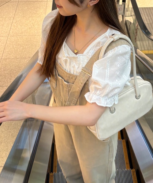 Birthday room（バースデイルーム）の「デニムオーバーオール / denim  overalls（サロペット/オーバーオール・レディース・ベージュ/インディゴブルー/アイボリー・FREE）」の11枚目の写真