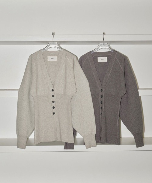 TODAYFUL（トゥデイフル）の「TODAYFUL　Waistshape Knit Cardigan ウエストシェイプニットカーディガン/12420529（カーディガン/ボレロ・レディース・ライトグレー/チャコールグレー・ONE SIZE）」の9枚目の写真