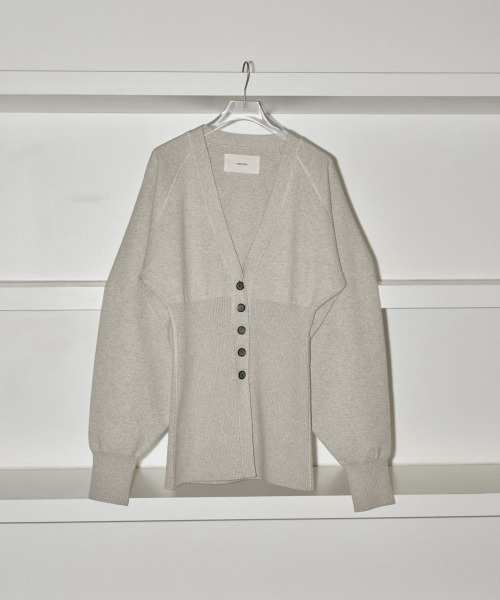 TODAYFUL（トゥデイフル）の「TODAYFUL　Waistshape Knit Cardigan ウエストシェイプニットカーディガン/12420529（カーディガン/ボレロ・レディース・ライトグレー/チャコールグレー・ONE SIZE）」の10枚目の写真