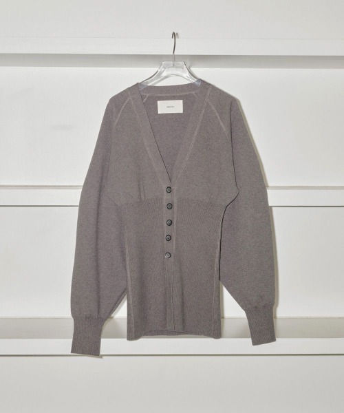 TODAYFUL（トゥデイフル）の「TODAYFUL　Waistshape Knit Cardigan ウエストシェイプニットカーディガン/12420529（カーディガン/ボレロ・レディース・ライトグレー/チャコールグレー・ONE SIZE）」の14枚目の写真
