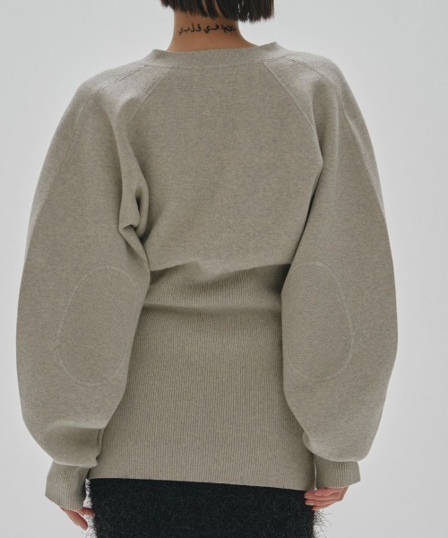 TODAYFUL（トゥデイフル）の「TODAYFUL　Waistshape Knit Cardigan ウエストシェイプニットカーディガン/12420529（カーディガン/ボレロ・レディース・ライトグレー/チャコールグレー・ONE SIZE）」の5枚目の写真