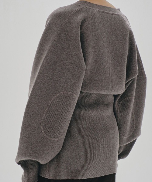 TODAYFUL（トゥデイフル）の「TODAYFUL　Waistshape Knit Cardigan ウエストシェイプニットカーディガン/12420529（カーディガン/ボレロ・レディース・ライトグレー/チャコールグレー・ONE SIZE）」の8枚目の写真