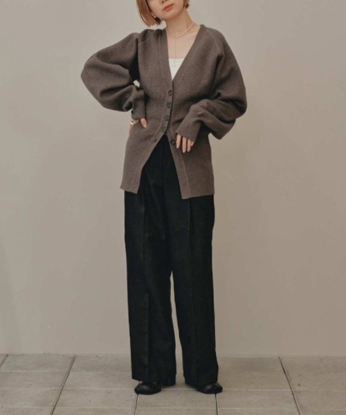 TODAYFUL（トゥデイフル）の「TODAYFUL　Waistshape Knit Cardigan ウエストシェイプニットカーディガン/12420529（カーディガン/ボレロ・レディース・ライトグレー/チャコールグレー・ONE SIZE）」の20枚目の写真