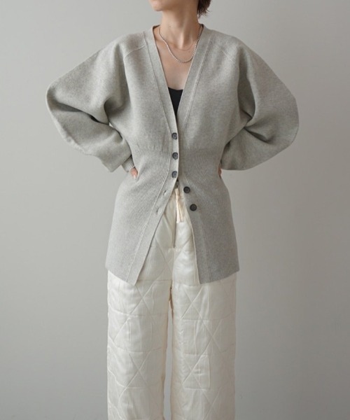 TODAYFUL（トゥデイフル）の「TODAYFUL　Waistshape Knit Cardigan ウエストシェイプニットカーディガン/12420529（カーディガン/ボレロ・レディース・ライトグレー/チャコールグレー・ONE SIZE）」の18枚目の写真