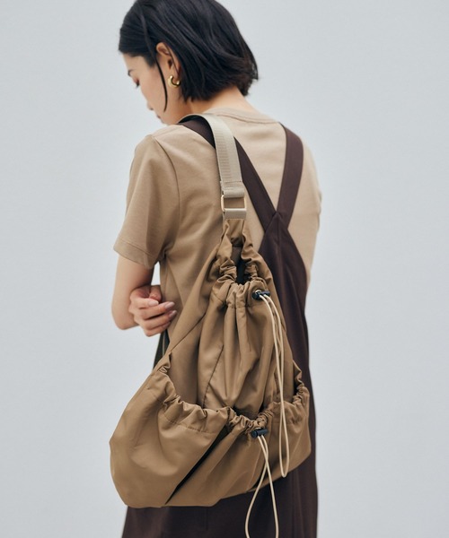 BARNYARDSTORM（バンヤードストーム）の「BARNYARDSTORM / ワンショルダーリュック（バックパック/リュック・レディース・モカ/ブラック・FREE）」の4枚目の写真