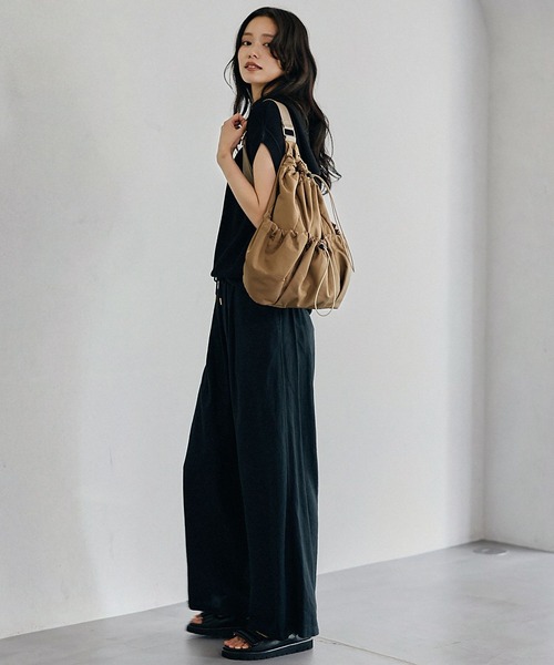 BARNYARDSTORM（バンヤードストーム）の「BARNYARDSTORM / ワンショルダーリュック（バックパック/リュック・レディース・モカ/ブラック・FREE）」の9枚目の写真