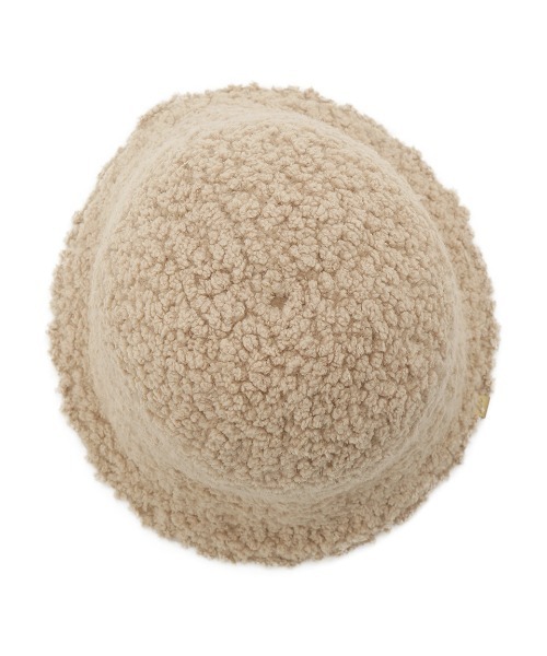 Mila Owen（ミラオーウェン）の「ボアバケットハット（ハット・レディース・グレー/ブラック/ベージュ・FREE）」の7枚目の写真