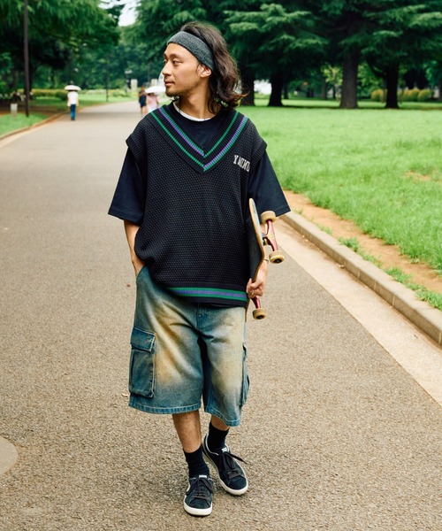 SOUNDSGOOOOD（サウンズグッド）の「【SOUNDS GOOOOD / サウンズグッド】ナンバリングメッシュベスト（ベスト・メンズ・ブラック・ONE SIZE）」の7枚目の写真