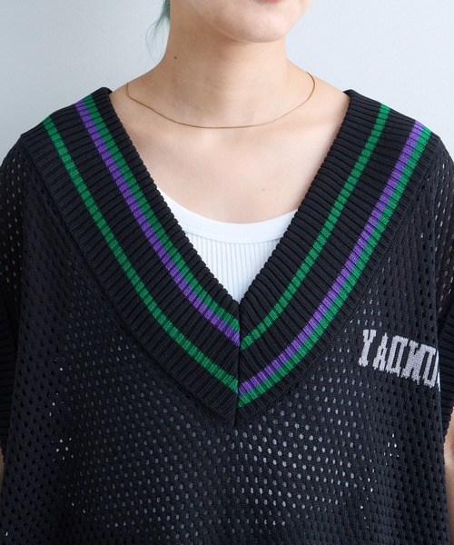 SOUNDSGOOOOD（サウンズグッド）の「【SOUNDS GOOOOD / サウンズグッド】ナンバリングメッシュベスト（ベスト・メンズ・ブラック・ONE SIZE）」の15枚目の写真