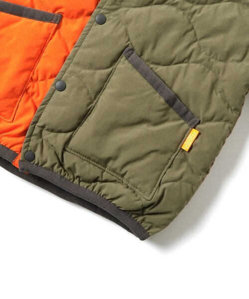 BREEZE（ブリーズ）の「インナーキルトジャケット_マシンウォッシャブル（ブルゾン・キッズ・レインボー/ブラック/アイボリー/カーキ・90/100/110/120/130/140/150/160）」の18枚目の写真