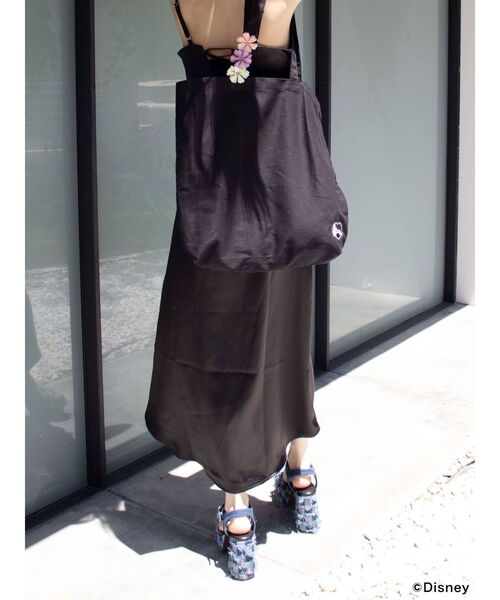 EVRIS（エヴリス）の「【ディズニーコレクション】FlowerトートBAG（トートバッグ・レディース・ブラック・FREE）」の4枚目の写真