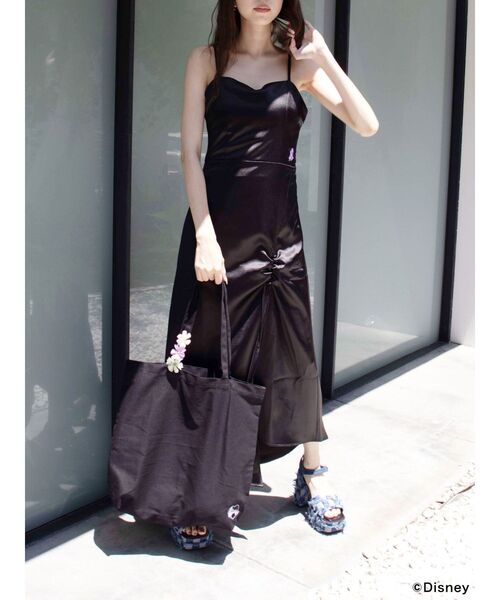 EVRIS（エヴリス）の「【ディズニーコレクション】FlowerトートBAG（トートバッグ・レディース・ブラック・FREE）」の8枚目の写真