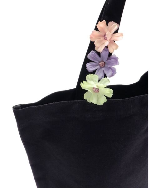 EVRIS（エヴリス）の「【ディズニーコレクション】FlowerトートBAG（トートバッグ・レディース・ブラック・FREE）」の12枚目の写真