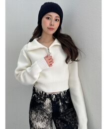 GYDA（ジェイダ）の「BIGケーブル LOOSE ニットトップス（ニット