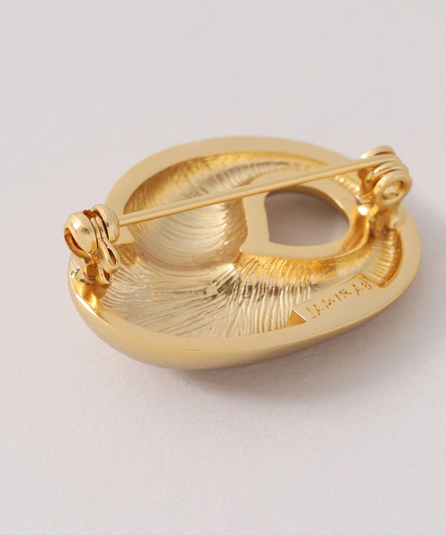 Spick & Span（スピックアンドスパン）の「JAMIRAY / ジャミレイ ORGANISM BR 232-270107（ブローチ/コサージュ・レディース・ゴールド/シルバー・FREE）」の5枚目の写真