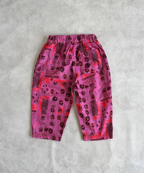 A BOND（アボンド）の「タックイージーパンツ（その他パンツ・キッズ・オフホワイト/パープル・90/100/110/120/130/140/150）」の6枚目の写真