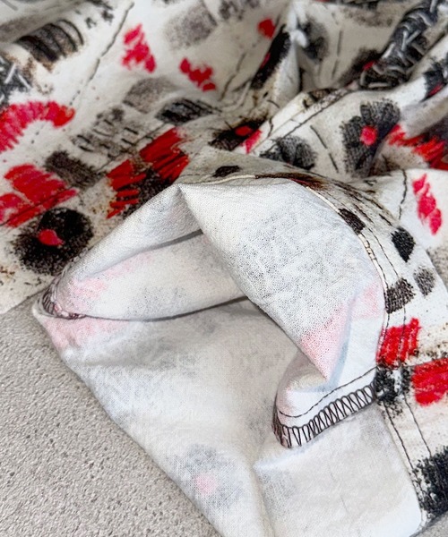 A BOND（アボンド）の「タックイージーパンツ（その他パンツ・キッズ・オフホワイト/パープル・90/100/110/120/130/140/150）」の4枚目の写真