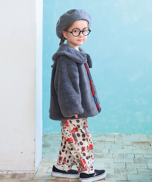 A BOND（アボンド）の「タックイージーパンツ（その他パンツ・キッズ・オフホワイト/パープル・90/100/110/120/130/140/150）」の13枚目の写真