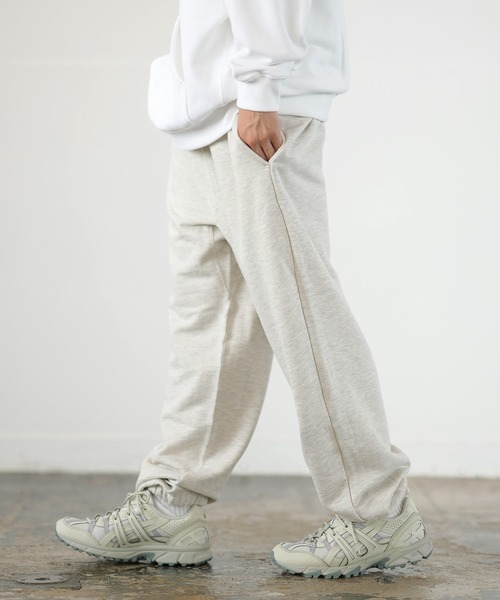 improves（インプローブス）の「ワイド スウェットパンツ（スウェットパンツ・メンズ・オートミール/ネイビー/グリーン/ブラック・MEDIUM/LARGE）」の10枚目の写真