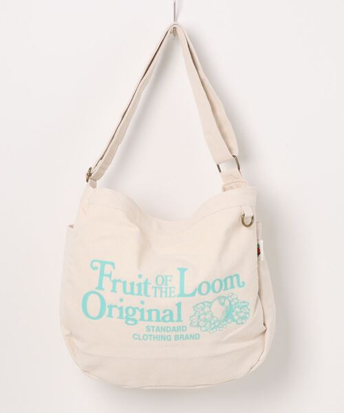 FRUIT OF THE LOOM(フルーツオブザルーム)の「FRUIT OF THE LOOM / FTL NEWSPAPER BAG / 80677900(ショルダーバッグ・レディース・サックスブルー/ブラック/レッド/イエロー/ベージュ・ONESIZE)」の19枚目の写真