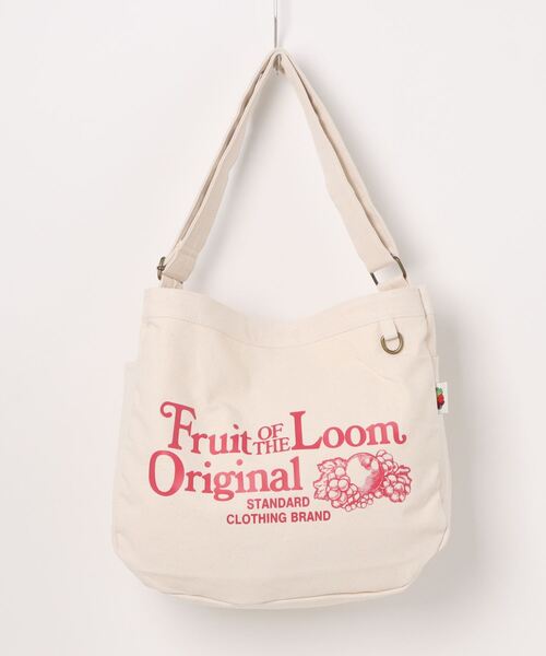 FRUIT OF THE LOOM(フルーツオブザルーム)の「FRUIT OF THE LOOM / FTL NEWSPAPER BAG / 80677900(ショルダーバッグ・レディース・サックスブルー/ブラック/レッド/イエロー/ベージュ・ONESIZE)」の18枚目の写真