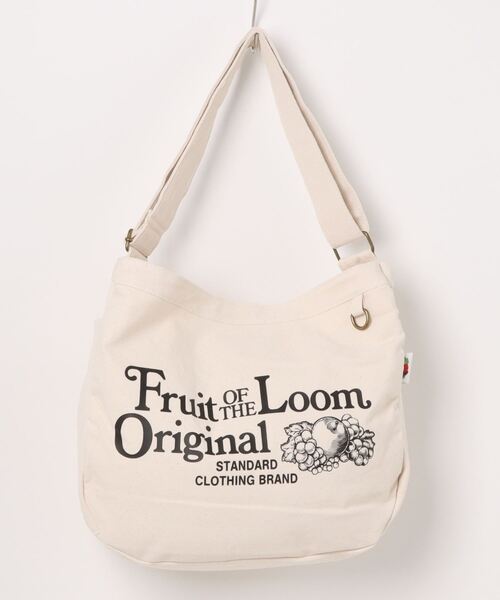 FRUIT OF THE LOOM(フルーツオブザルーム)の「FRUIT OF THE LOOM / FTL NEWSPAPER BAG / 80677900(ショルダーバッグ・レディース・サックスブルー/ブラック/レッド/イエロー/ベージュ・ONESIZE)」の17枚目の写真