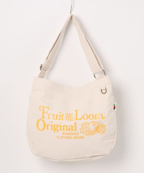 FRUIT OF THE LOOM(フルーツオブザルーム)の「FRUIT OF THE LOOM / FTL NEWSPAPER BAG / 80677900(ショルダーバッグ・レディース・サックスブルー/ブラック/レッド/イエロー/ベージュ・ONESIZE)」の15枚目の写真