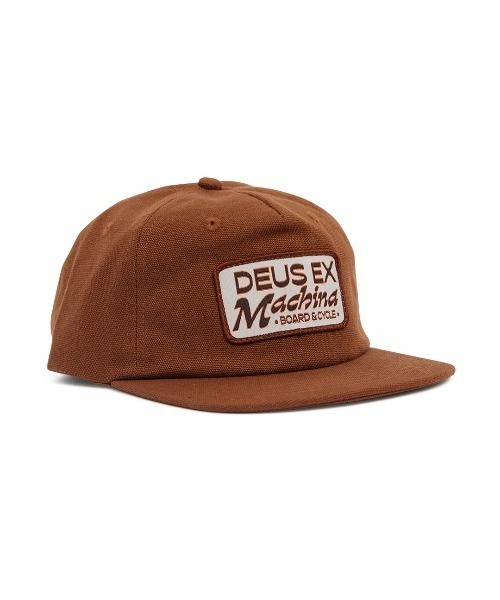 DEUS EX MACHINA（デウスエクスマキナ）の「SANDY CAP　５パネルキャップ　コットン素材（キャップ・メンズ・ブラック/タン/グリーン系その他・OS）」の2枚目の写真