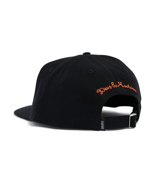DEUS EX MACHINA（デウスエクスマキナ）の「SANDY CAP　５パネルキャップ　コットン素材（キャップ・メンズ・ブラック/タン/グリーン系その他・OS）」の4枚目の写真