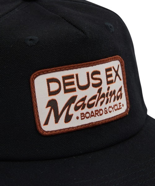 DEUS EX MACHINA（デウスエクスマキナ）の「SANDY CAP　５パネルキャップ　コットン素材（キャップ・メンズ・ブラック/タン/グリーン系その他・OS）」の5枚目の写真