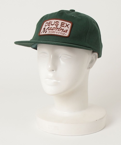 DEUS EX MACHINA（デウスエクスマキナ）の「SANDY CAP　５パネルキャップ　コットン素材（キャップ・メンズ・ブラック/タン/グリーン系その他・OS）」の14枚目の写真