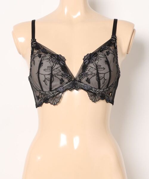 AMOSTYLE BY Triumph(アモスタイルバイトリンプ)の「DeepV ブラジャー(パッドなし) グレースフルフラワー【B,C,Dカップ】 AMST1486 WHP JX(ブラジャー・レディース・ホワイト/ピンク/ブラック・B65/B70/B75/C65/C70/C75/D65/D70/D75)」の19枚目の写真