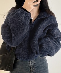 Girly Doll（ガーリードール）の「ボアフリースブルゾン（ブルゾン）」