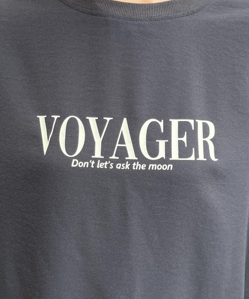 セール】VoyagerジョーゼットロゴTEE（Tシャツ/カットソー