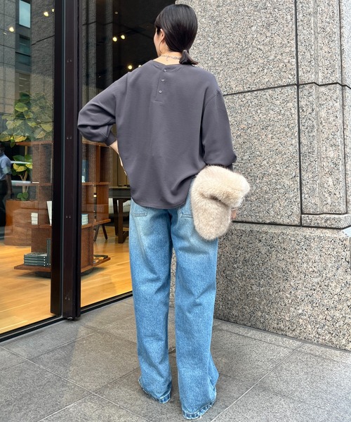 WEB限定】ジョーゼットロゴTEE | DOUDOU(ドゥドゥ)レディース