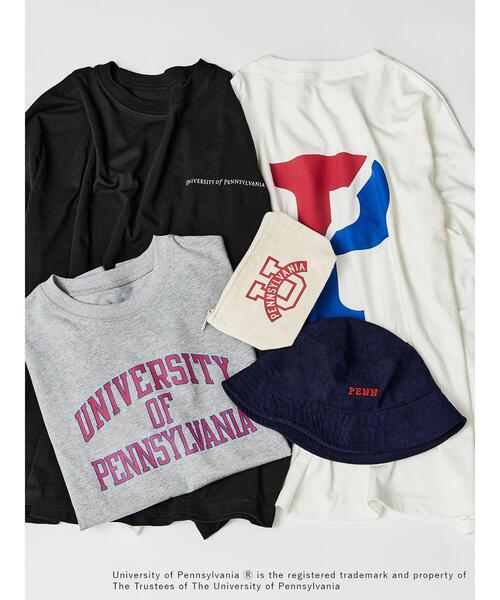 Lugnoncure（ルノンキュール）の「【PENNSYLVANIA】カレッジロゴプリント長袖Tシャツ（Tシャツ/カットソー・レディース・ブラック/オフホワイト・F）」の17枚目の写真