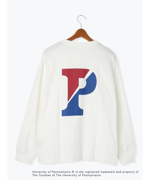 Lugnoncure（ルノンキュール）の「【PENNSYLVANIA】カレッジロゴプリント長袖Tシャツ（Tシャツ/カットソー・レディース・ブラック/オフホワイト・F）」の19枚目の写真