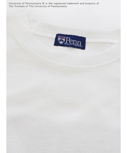 Lugnoncure（ルノンキュール）の「【PENNSYLVANIA】カレッジロゴプリント長袖Tシャツ（Tシャツ/カットソー・レディース・ブラック/オフホワイト・F）」の20枚目の写真
