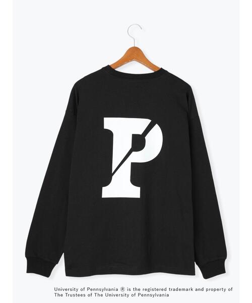 Lugnoncure（ルノンキュール）の「【PENNSYLVANIA】カレッジロゴプリント長袖Tシャツ（Tシャツ/カットソー・レディース・ブラック/オフホワイト・F）」の22枚目の写真