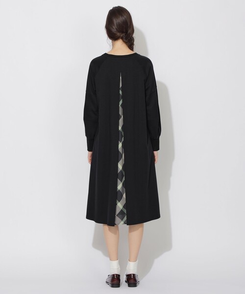 CB CRESTBRIDGE バックチェック切替ラグランポンチワンピース CB CRESTBRIDGE（シービークレストブリッジ）の「バックチェック切替