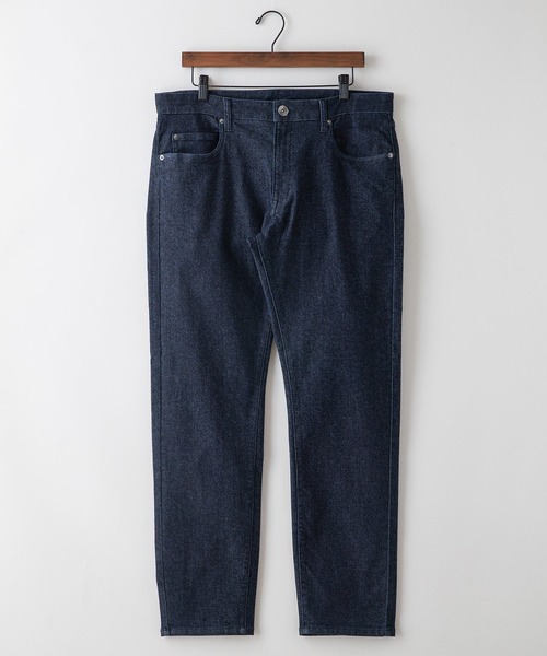 Blue Standard (ブルースタンダード)の「【BLUE STANDARD/ブルースタンダード】スーパーストレッチデニムスリムストレート 軽量 美脚(デニムパンツ・メンズ・インディゴブルー/ワンウォッシュ/スミクロ・MEDIUM/LARGE/X-LARGE)」の19枚目の写真