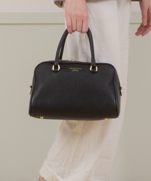 CHRISTIAN VILLA(クリスチャンヴィラ)の「【CHRISTIAN VILLA/クリスチャンヴィラ】ボストン バッグ Lサイズ(ボストンバッグ・レディース・ブラック/ライトグレー/ブラウン/ダークブラウン・FREE)」の17枚目の写真