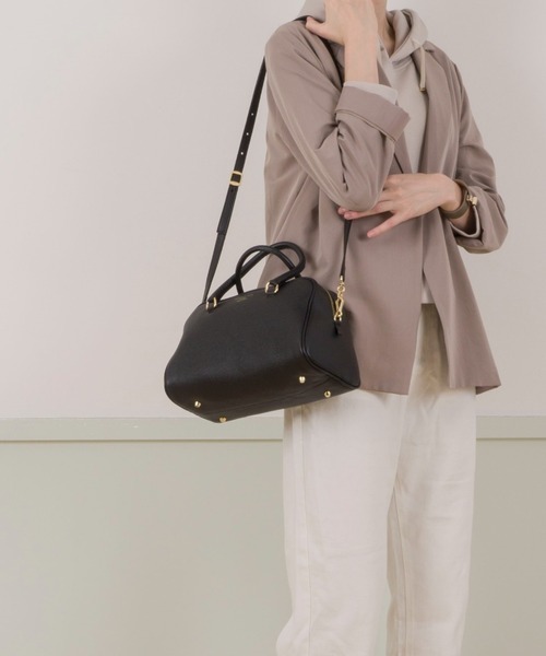 CHRISTIAN VILLA(クリスチャンヴィラ)の「【CHRISTIAN VILLA/クリスチャンヴィラ】ボストン バッグ Lサイズ(ボストンバッグ・レディース・ブラック/ライトグレー/ブラウン/ダークブラウン・FREE)」の18枚目の写真