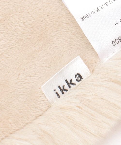ikka(イッカ)の「エコファー差し込みマフラー(マフラー・レディース・チャコールグレー/ダークグレー/ベージュ・FREE)」の21枚目の写真