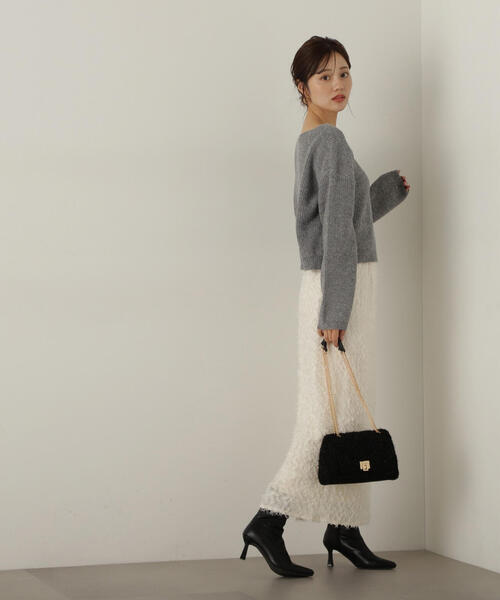 PROPORTION BODY DRESSING（プロポーションボディドレッシング）の「スパンコールニット / 1214270005（ニット/セーター・レディース・ブルー/グレー系その他/ホワイト系その他/パープル・SMALL/MEDIUM）」の6枚目の写真